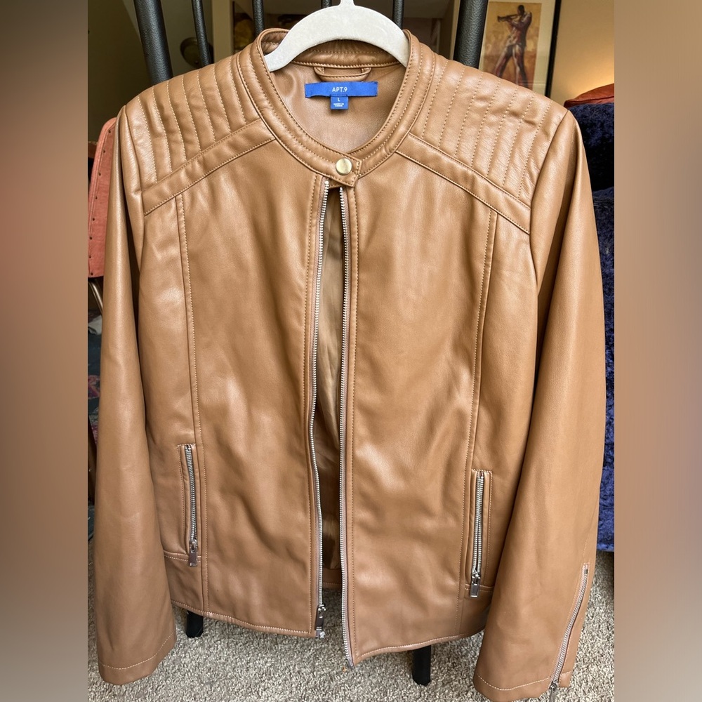 Apt. 9 Faux Leather Women's Jacket